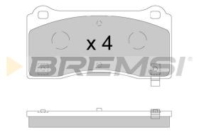 BREMS BP3900 - B. PADS TESLA