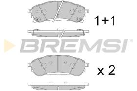 BREMS BP3901 - B. PADS FORD