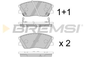 BREMS BP3905 - B. PADS KIA