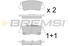 BREMS BP3906 - B. PADS HYUNDAI