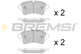 BREMS BP3909 - B. PADS AUDI