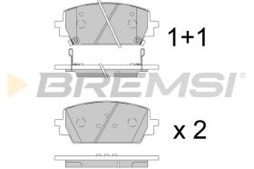 BREMS BP3910 - B. PADS KIA, GENESIS