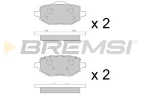 BREMS BP3912 - B. PADS CITROEN