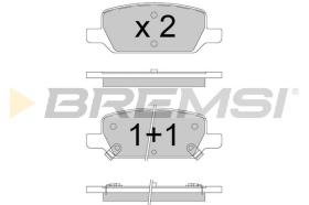 BREMS BP3913 - B. PADS TESLA