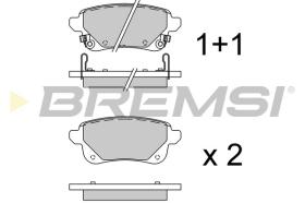 BREMS BP3920 - B. PADS RENAULT