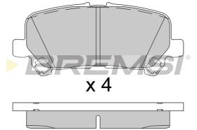 BREMS BP3922 - B. PADS TOYOTA