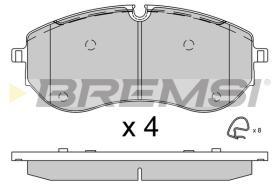 BREMS BP3926 - B. PADS VW, MAN