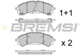 BREMS BP3933 - B. PADS FORD