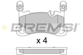 BREMS BP3940 - B. PADS PORSCHE