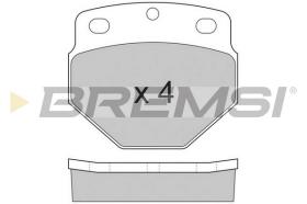 BREMS BP7248 - B. PADS MAN LION S STAR FRH 422