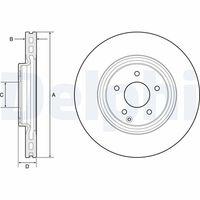 DELPHI BG4660 - DISCO DE FRENO