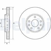 DELPHI BG4815C - JGO DE 2 DISCOS DE FRENO